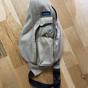 Kavu Tan Belt Bag with Adjustable Strap